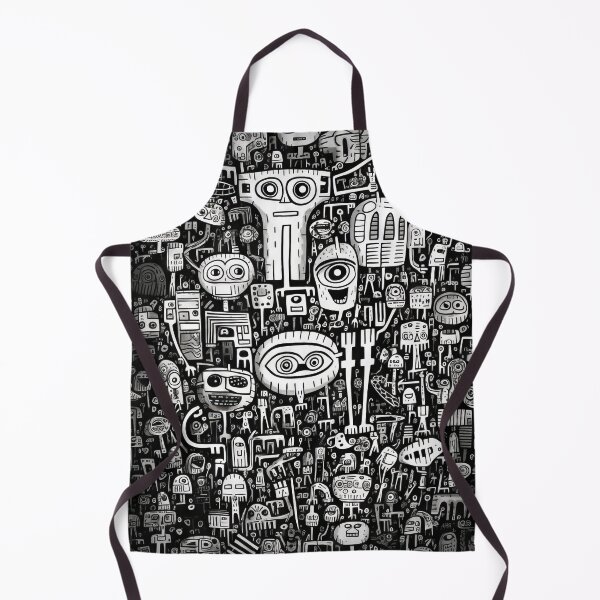 Item preview, Curved Fantasies: Black and White Pop-Art Adventures designed and sold by Piotrek0001.