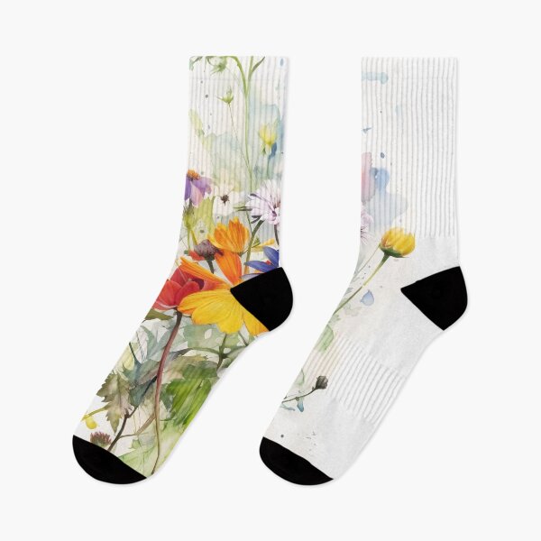 Artikelvorschau, Aquarellgartenpflanzen und -blumen - botanische Kunst 14 entworfen und verkauft von Red Witch Art.