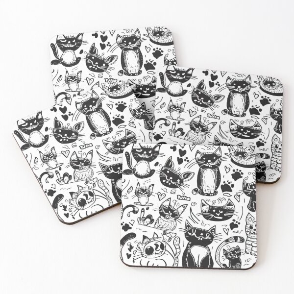 Item preview, doodles cats designed and sold by DrBrandoDesign.