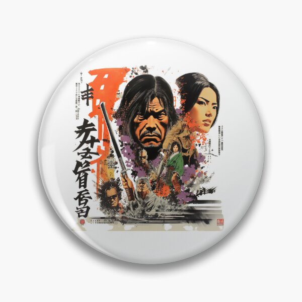 Item preview, Homage to Japanese samurai films designed and sold by InkCreato.