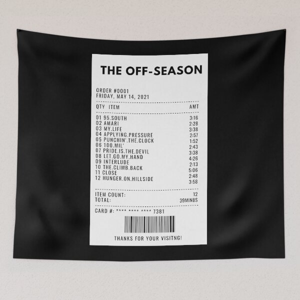 Item preview, The Off-Season receipt designed and sold by 1xstonee-shop.