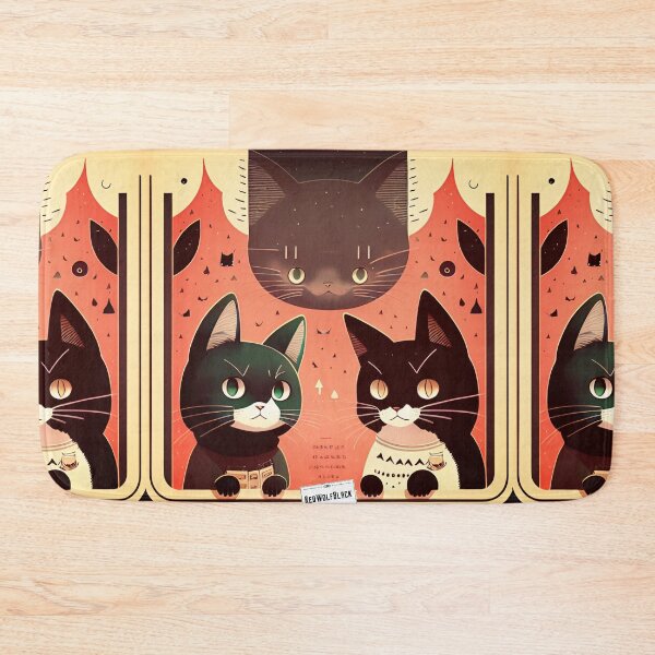 Item preview, Cute colorful cat cats 30 designed and sold by RedWolfDisigne.