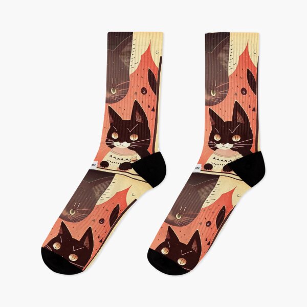 Item preview, Cute colorful cat cats 30 designed and sold by RedWolfDisigne.