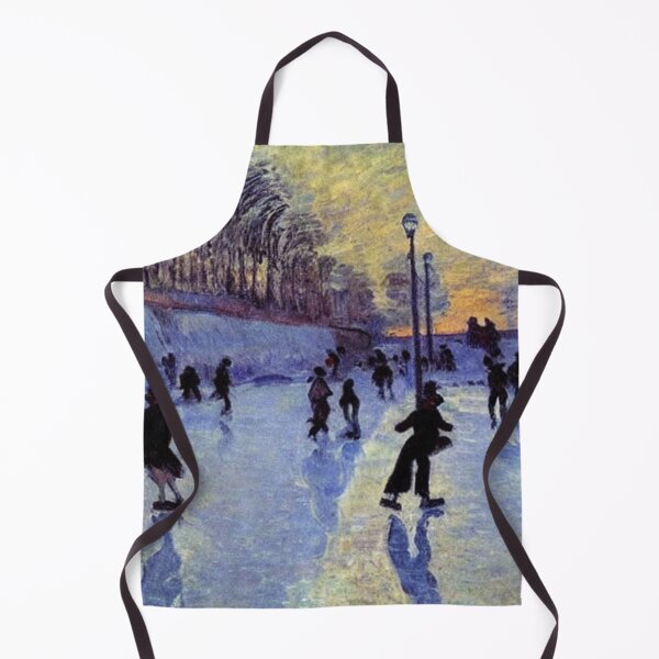 Item preview, Skaters on frozen river designed and sold by George Hutton Hunter.
