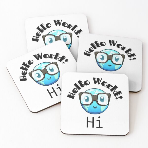 Item preview, Hello World, Earth design designed and sold by InnovativeGFX.