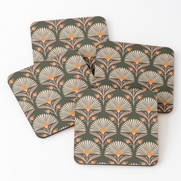 Item preview, Abanico Boho Vintage Verde designed and sold by theartisanco.