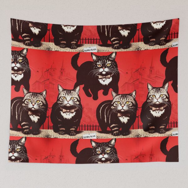 Item preview, Cute colorful cat cats 31 designed and sold by RedWolfDisigne.