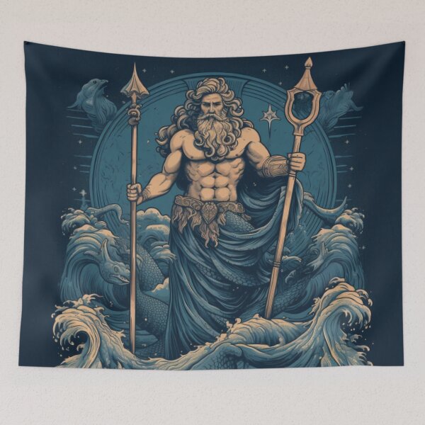 Item preview, Poseidon: the King of the Sea #1 designed and sold by Bring Back Culture.