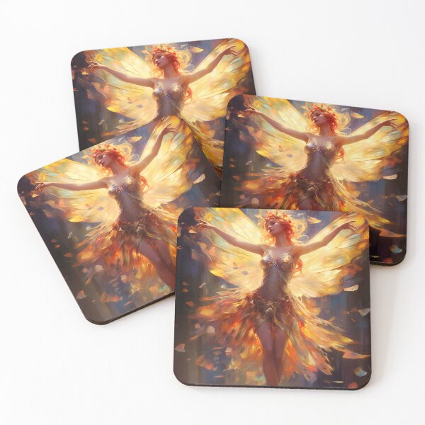 Item preview, Fiery Fairy 13 designed and sold by Red Witch Art.