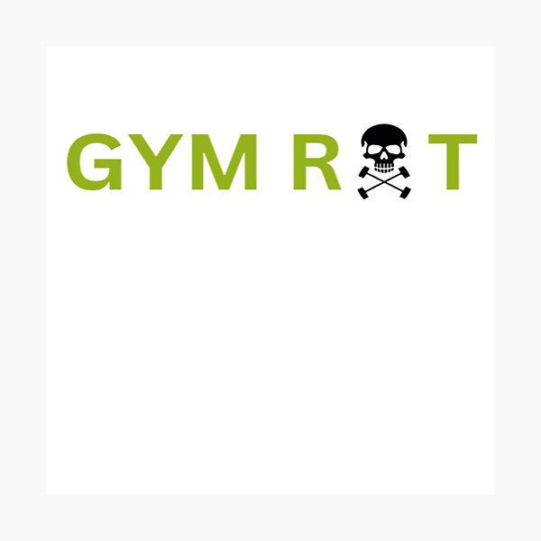 Gymrat GYM RAT Definition Gym Goers Healthy Lifestyle Tank Top