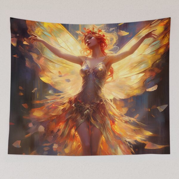 Artikelvorschau, Feurige Fee 13 entworfen und verkauft von Red Witch Art.