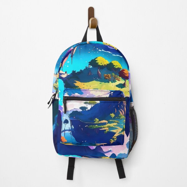 Item preview, Beautiful floating islands landscape illustration designed and sold by 1Celery.