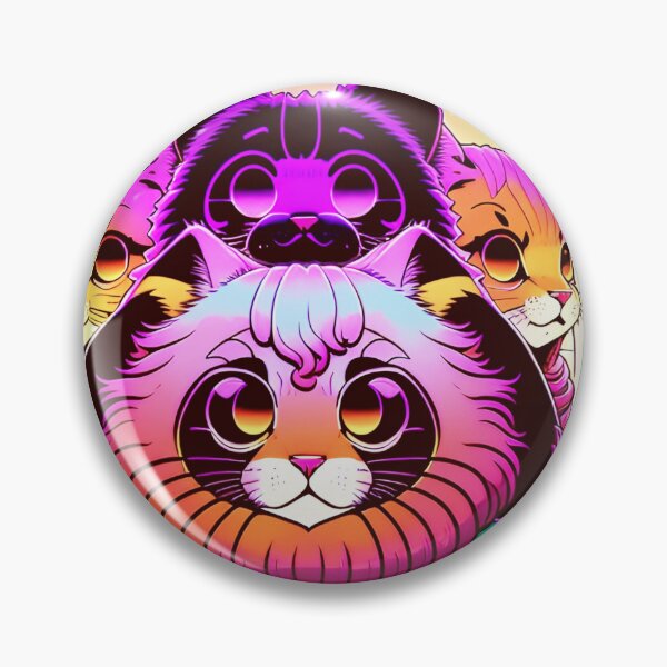 Item preview, Cute colorful cat cats 33 designed and sold by RedWolfDisigne.
