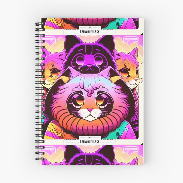 Item preview, Cute colorful cat cats 33 designed and sold by RedWolfDisigne.
