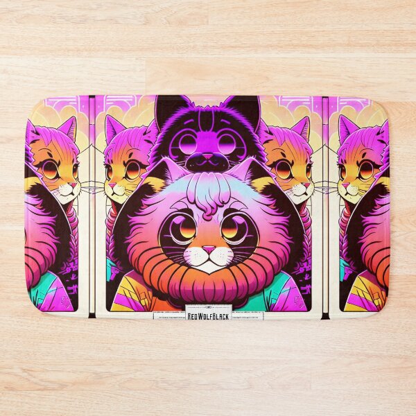 Item preview, Cute colorful cat cats 33 designed and sold by RedWolfDisigne.
