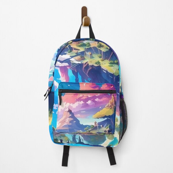 Item preview, Beautiful floating islands landscape illustration designed and sold by 1Celery.