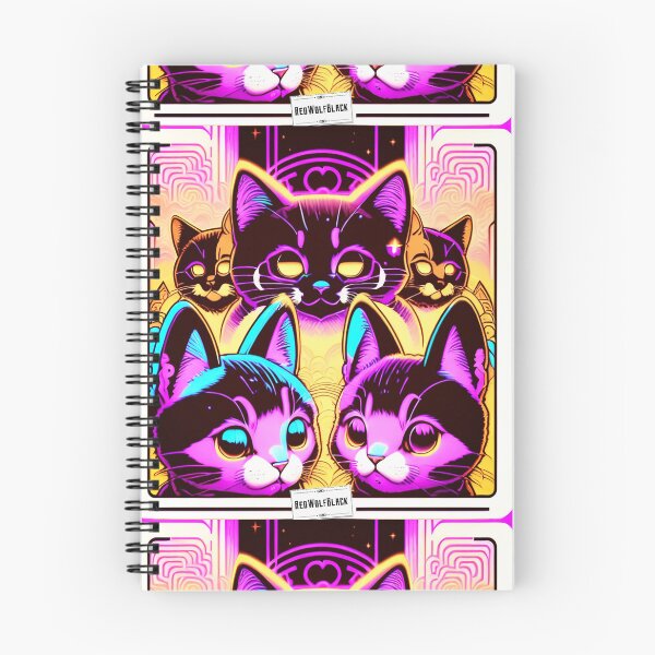 Item preview, Cute colorful cat cats 34 designed and sold by RedWolfDisigne.