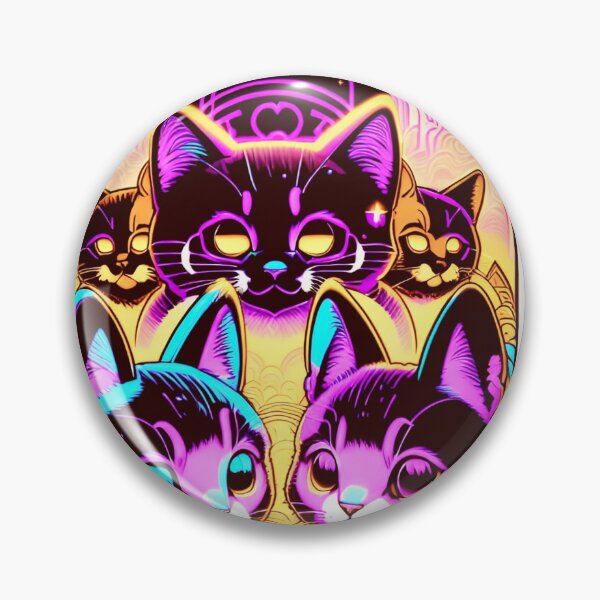 Item preview, Cute colorful cat cats 34 designed and sold by RedWolfDisigne.