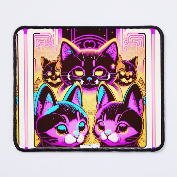 Item preview, Cute colorful cat cats 34 designed and sold by RedWolfDisigne.
