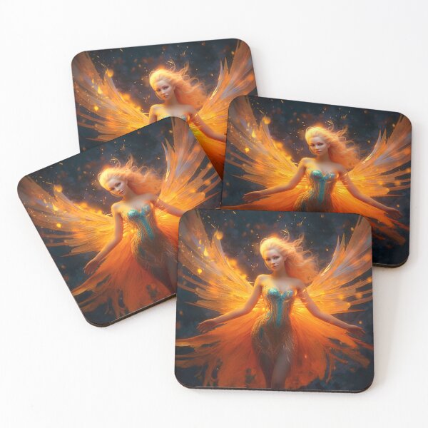 Item preview, Fiery Fairy 15 designed and sold by Red Witch Art.