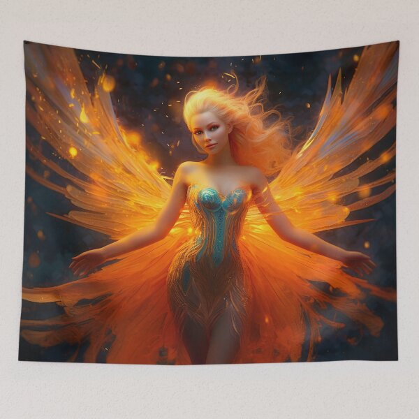 Artikelvorschau, Feurige Fee 15 entworfen und verkauft von Red Witch Art.
