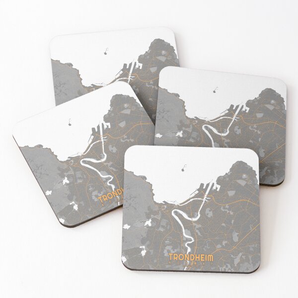 Item preview, Trondheim City Map of Norway - Bauhaus designed and sold by deMAP.