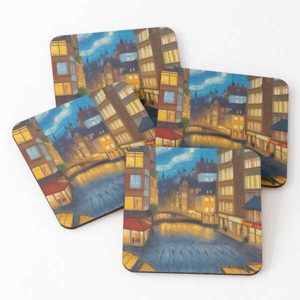 Aperçu de l'œuvre Nuit étoilée à Venise Pack Vincent Van Gogh créée et vendue par Starry night Cherry blossom.