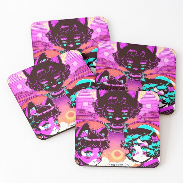 Item preview, Cute colorful cat cats 35 designed and sold by RedWolfDisigne.