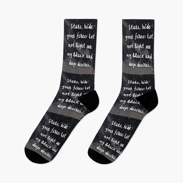 Item preview, Stars, hide your fires - Shakespeare Quote Macbeth designed and sold by violet-hope.