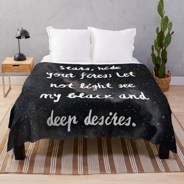 Item preview, Stars, hide your fires - Shakespeare Quote Macbeth designed and sold by violet-hope.