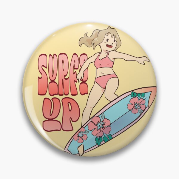 Item preview, Beach Day Surfing! Amber - BlackFox designed and sold by AngelEneArt.