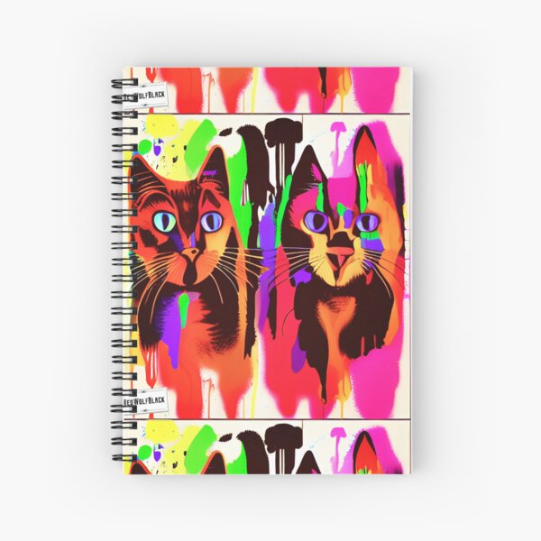 Item preview, Cute colorful cat cats 36 designed and sold by RedWolfDisigne.