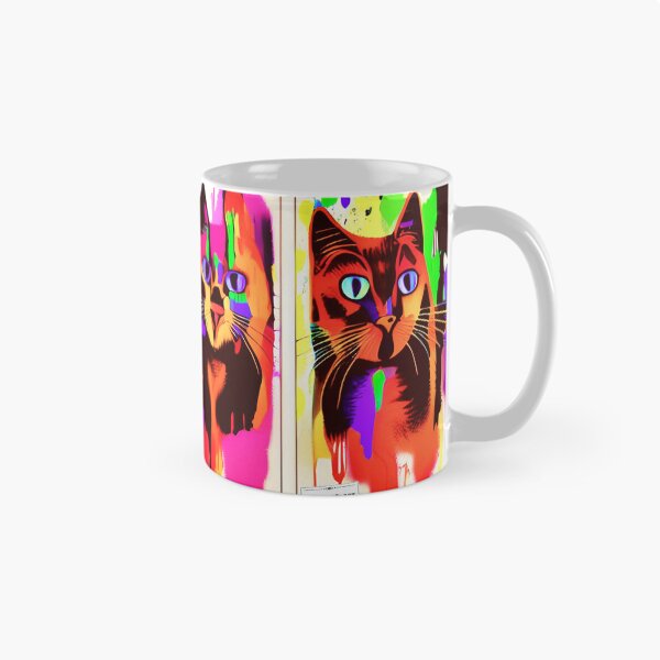 Item preview, Cute colorful cat cats 36 designed and sold by RedWolfDisigne.