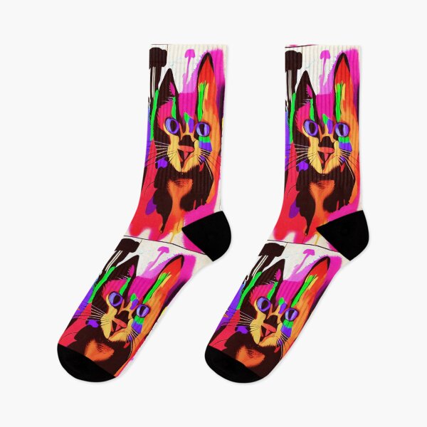 Item preview, Cute colorful cat cats 36 designed and sold by RedWolfDisigne.