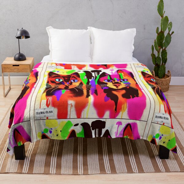 Item preview, Cute colorful cat cats 36 designed and sold by RedWolfDisigne.