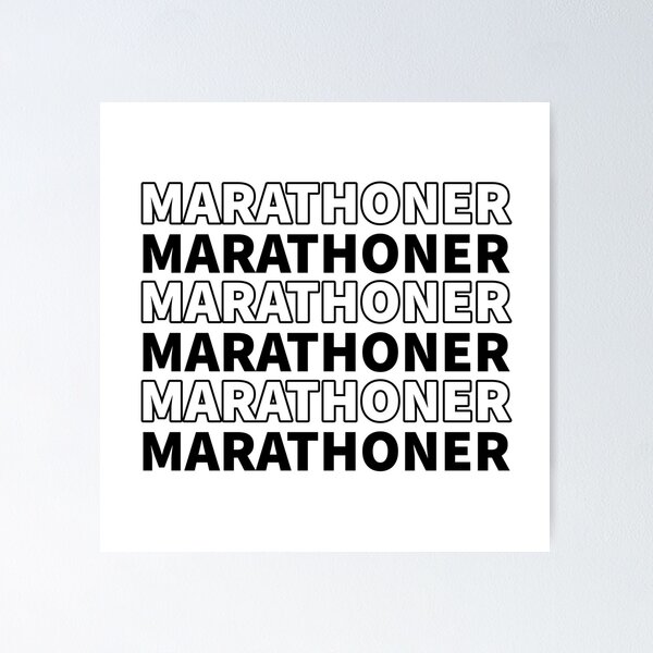 Item preview, Marathoner designed and sold by Lindsay Allen.