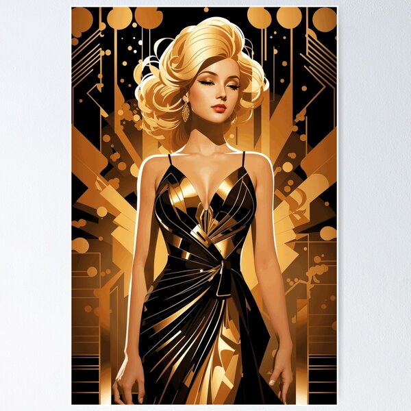 Item preview, Golden style designed and sold by ArtfullMinds.