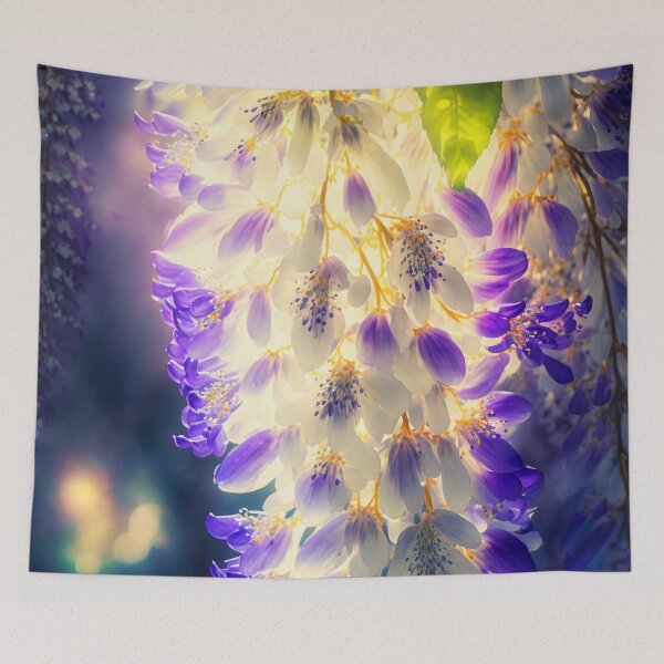 Item preview, Glowing Wisteria designed and sold by Red Witch Art.