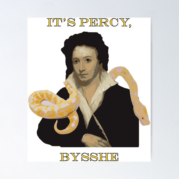 Item preview, It's Percy, Bysshe designed and sold by ElegantLexicon.