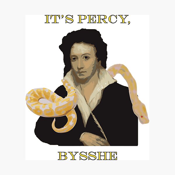 Item preview, It's Percy, Bysshe designed and sold by ElegantLexicon.