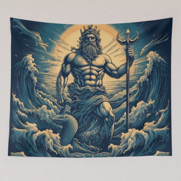 Item preview, Poseidon: the King of the Sea #2 designed and sold by Bring Back Culture.