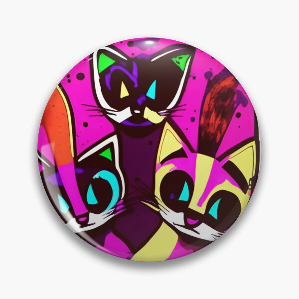 Item preview, Cute colorful cat cats 37 designed and sold by RedWolfDisigne.
