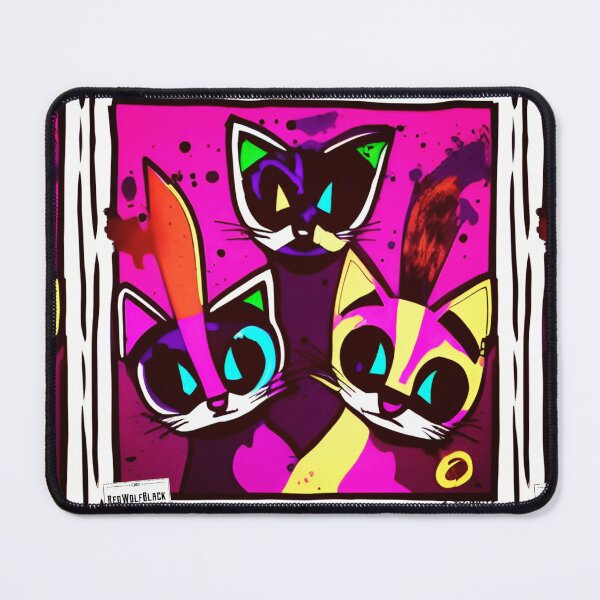 Item preview, Cute colorful cat cats 37 designed and sold by RedWolfDisigne.