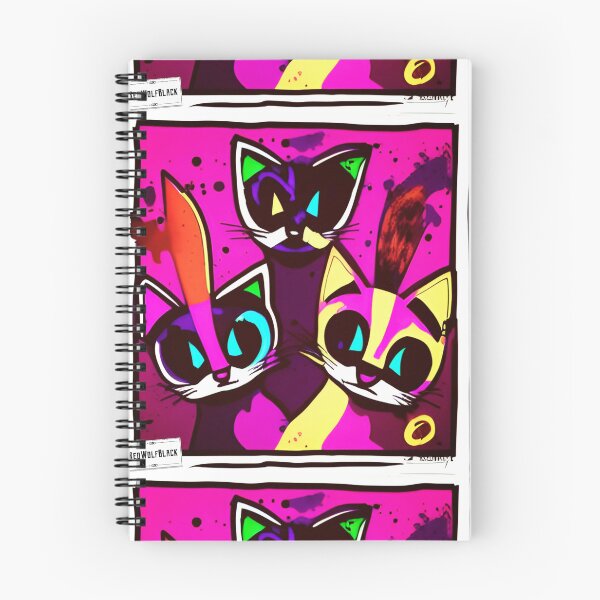 Item preview, Cute colorful cat cats 37 designed and sold by RedWolfDisigne.