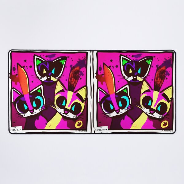 Item preview, Cute colorful cat cats 37 designed and sold by RedWolfDisigne.