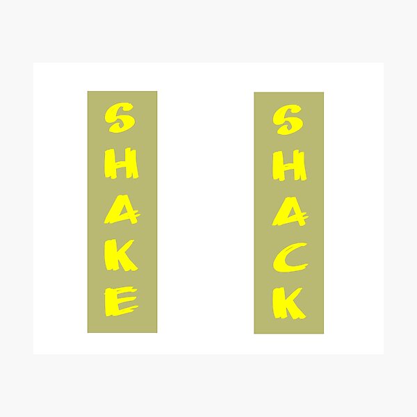 Item preview, Shake Shack - Grease designed and sold by RamnLiondesign.
