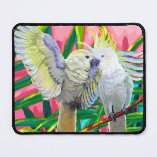 Item preview, cockatoo love designed and sold by Chia Wild Art.