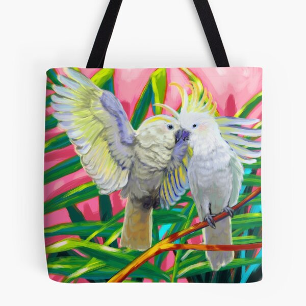 Item preview, cockatoo love designed and sold by Chia Wild Art.