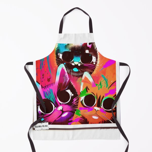 Item preview, Cute colorful cat cats 38 designed and sold by RedWolfDisigne.