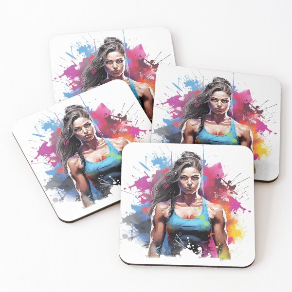 Item preview, cross fit girl 8 designed and sold by BurpeesEvery.